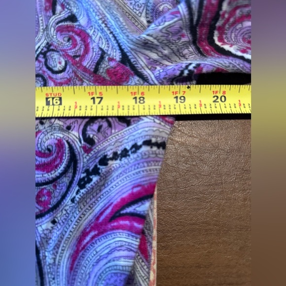 EUC TALBOTS Wool Paisley Pattern Sweater Sz L Freshly Drycleaned! - Picture 11 of 11